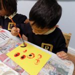 The children have been learning all about the war and the importance of Remembrance Day! They made lovely poppies which we have proudly displayed at the nursery.