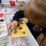 The children have been learning all about the war and the importance of Remembrance Day! They made lovely poppies which we have proudly displayed at the nursery.