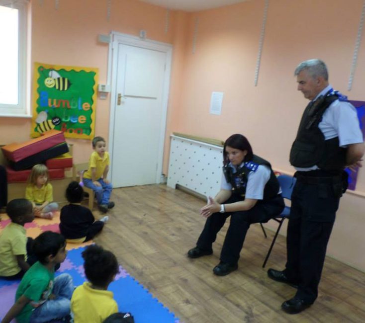 Police Officer Visit