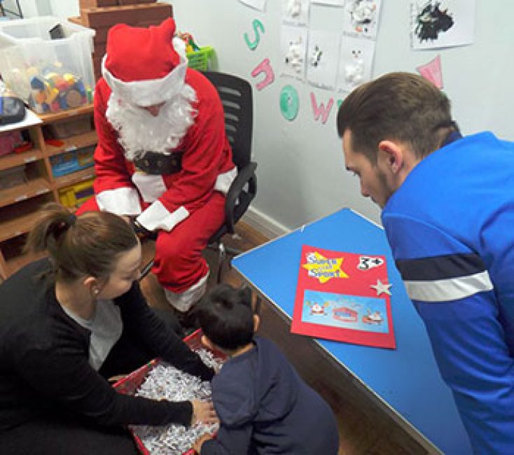 Santa Visit Regent nursery